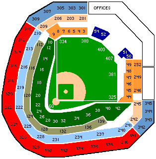 Arlington Texas Stadium Seating Chart