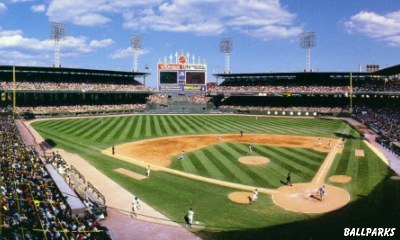 Inside Comiskey Park