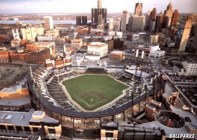 Seating Chart Comerica Park Detroit Mi