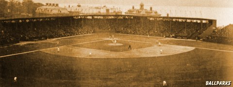 Hilltop Park, Washington Heights and the Hudson River