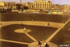 Hilltop Park with Broadway in the background