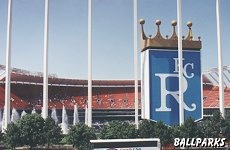 Behind the CF scoreboard