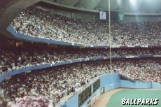 View of right field corner