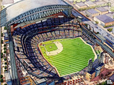 Aerial view of 2004 proposal