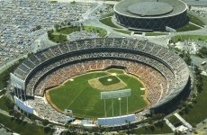 Aerial of original Coliseum complex