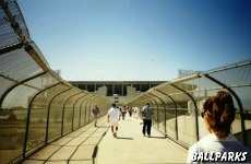 Walking in from BART