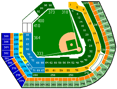 oriole park at camden yards seating chart game information camden yards seating chart view