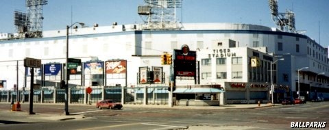 View from Michigan and Trumbull