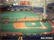 View from the nose bleed seats