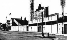 View of Braves Field from Gaffney Street