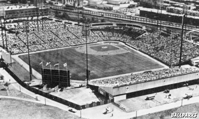 Aerial view of Jarry Park