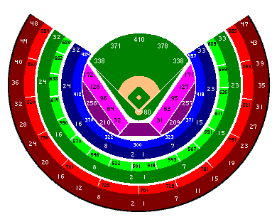 Shea Stadium seating diagram