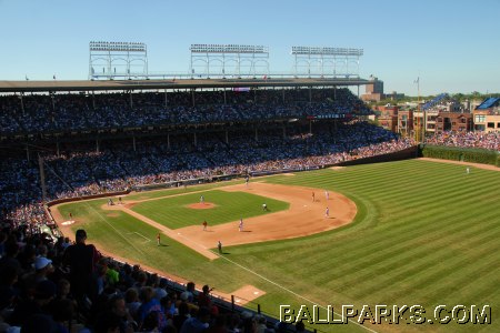 Outfield view